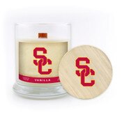 USC Trojans SC Interlock Vanilla Candle